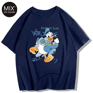 donald duck cotton short-sleeved t-shirt for women Latest Best