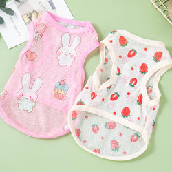 Summer Thin Cat Clothes Pet Anti-Shedding Vest Ragdoll British Shorthair American Shorthair Summer Dog Cool Air-Conditioning Clothes