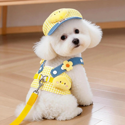 Dog Leash Harness for Small Dogs, Teddy, Bichon, Yorkshire, Maltese Puppies, Vest-Style Dog Walking Leash