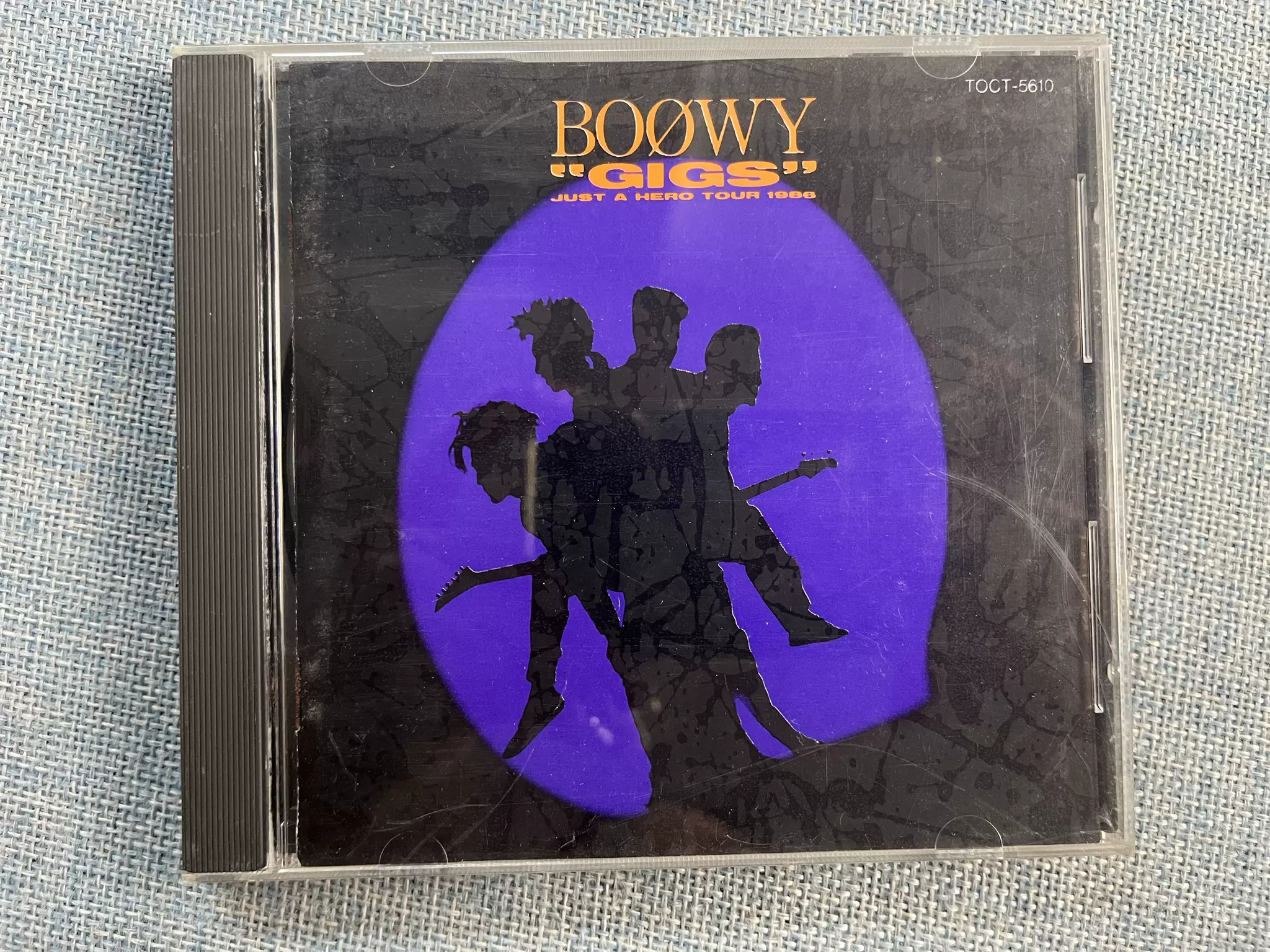 R版GIGS JUST A HERO TOUR 1986 BOØWY CD-Taobao