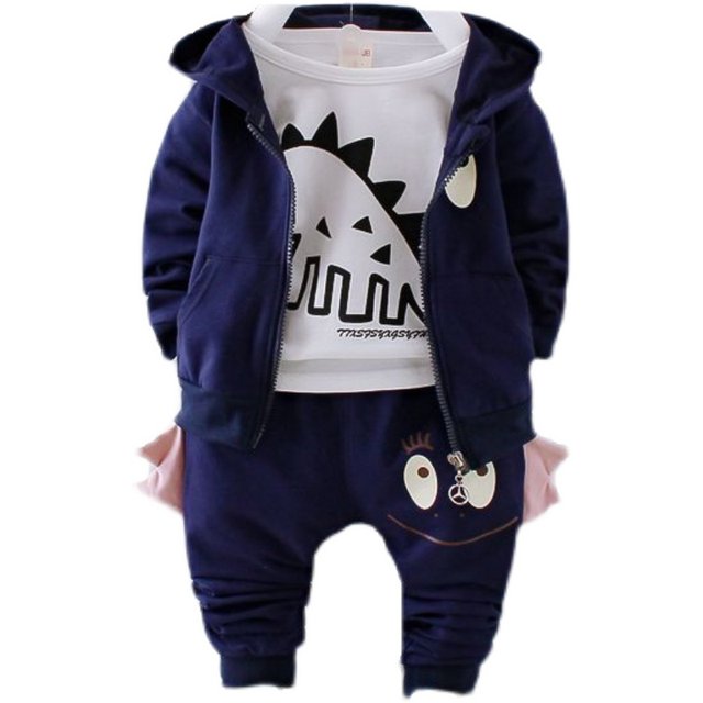 Baby boy spring and autumn new style three-piece suit boy handsome baby ...
