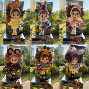 
Genuine Lolifen knitted clothes doll toy doll mobile phone bag pendant dress up girl vinyl OB