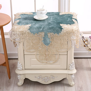 Table cloth lace bedroom bedside table covers a few cloth refrigerator washing machine air -conditioned dust cover universal cover