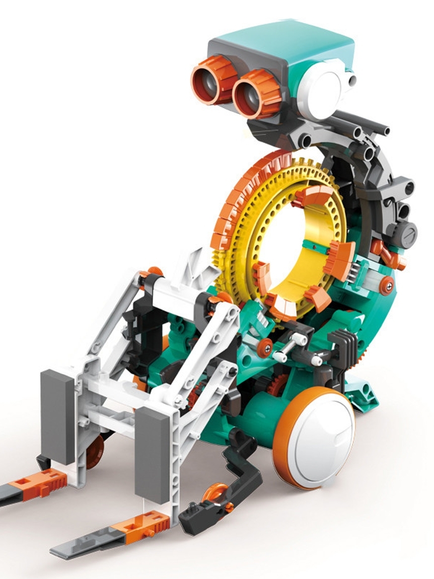 机械编程机器人积木拼装动脑玩具