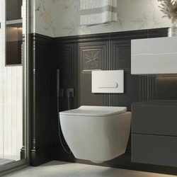 Floral Art Tiles Floral Series Black Wall Panel Tiles 300*900 Wall and Floor Decorative Tiles