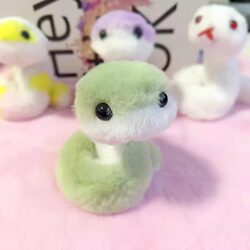 Mini Snake Plush Toy Rag Doll Funny Children Girls Cute Ornament Doll Mascot Rag Doll