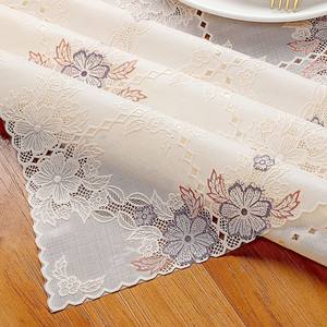 
Table cloth waterproof, oil-proof, no washing and anti-scalding PVC plastic dining table cloth high-end rectangular lace tea table cloth table cloth