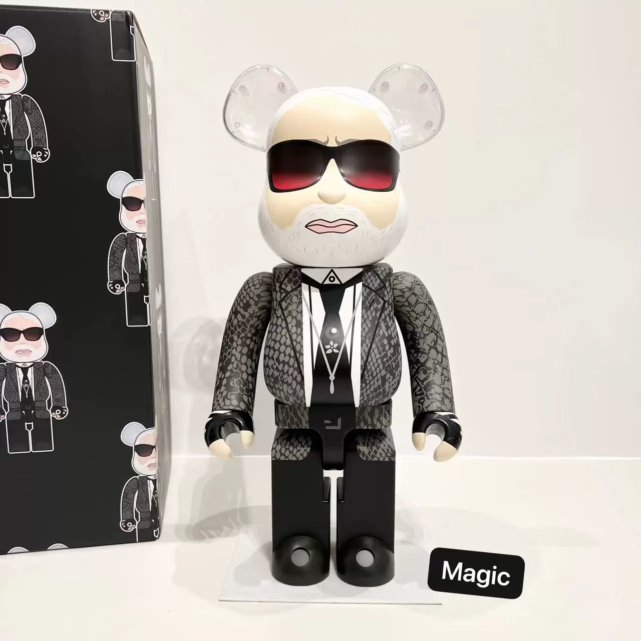 Bearbrick The Kaiser 老佛爷法国巴黎限定1000% BE@RBRICK-Taobao