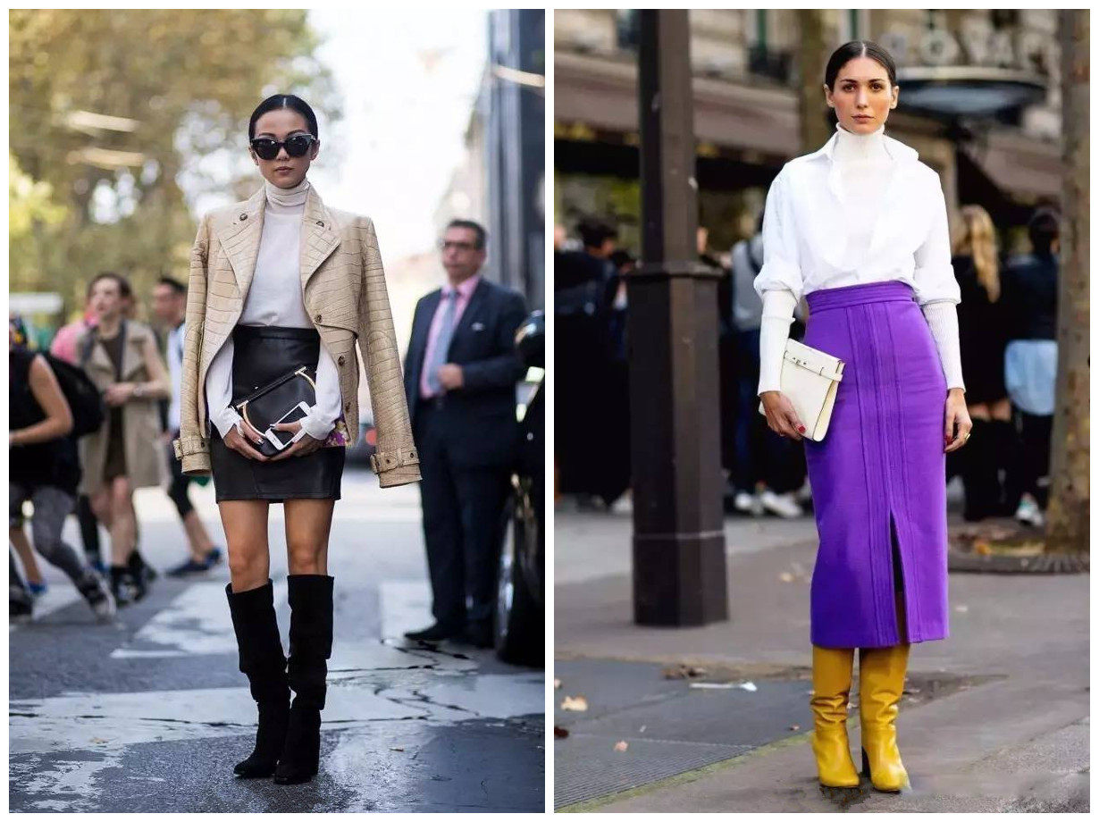 燃炸冬季的女靴怎么搭配都好看