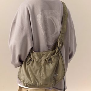 
DAIKON Lab 30D lightweight waterproof nylon two-in-one underarm/cross-body dual-purpose shoulder bag storage