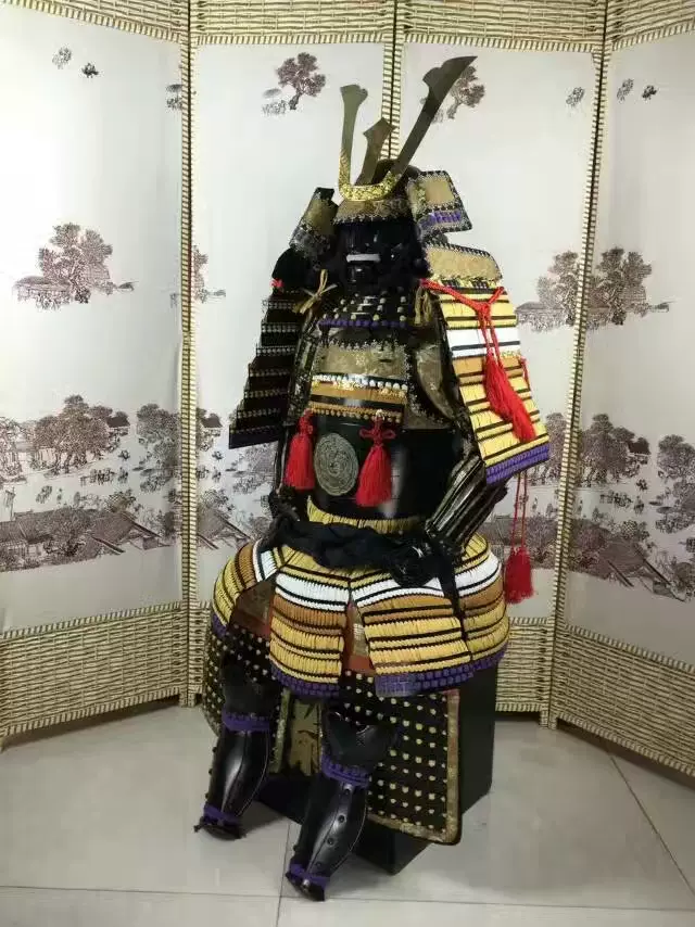 日本武士盔甲真人可穿大鎧
