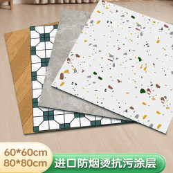 New Self-Adhesive Floor Stickers Pvc Stone Plastic Thickened Wear-Resistant Floor Covering for Store Floor Renovation and Modification