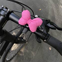 Bow-Shaped Bicycle Bell, Super Loud, Suitable for Electric Bikes and Mountain Bikes, Decorative Hamburger, Fries, Sandwich Bike Bell