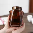 Tác phẩm của sư phụ Xu Yunyong, Huanyu Tea Cang, lon thiếc rồng sơn lớn, lon trà kín bằng thiếc nguyên chất hũ đựng trà 