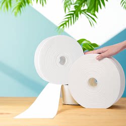 Disposable Facial Cleansing Towels, Pure Cotton, Special for Beauty Salons, Large and Thick Facial Wipes, Large Roll for Home Use