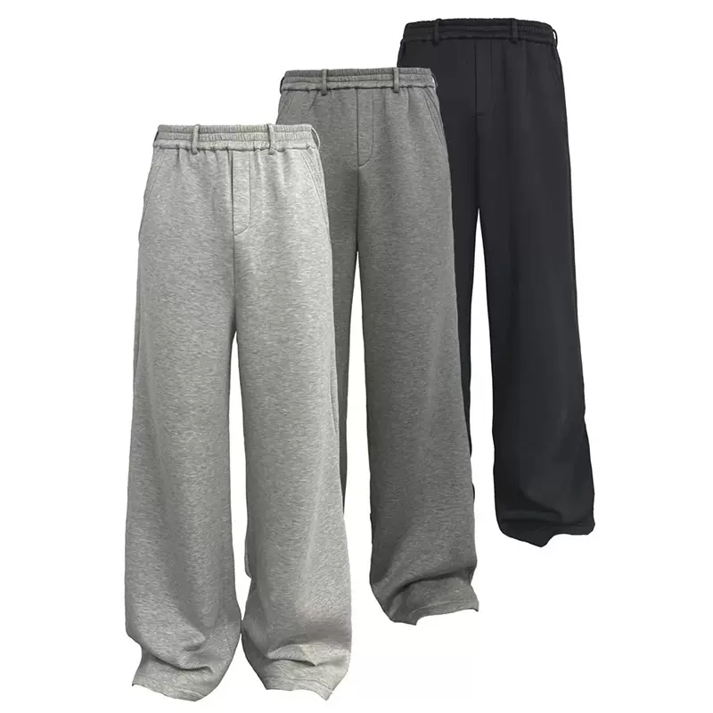 JCAESAR CASUAL SWEATPANTS 太空棉廓形微喇卫裤休闲舒适双口袋-Taobao