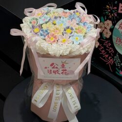 Jingdezhen Ceramic Flower Finished Product Bouquet, Practical Birthday Gift for Girls and Best Friends, Eternal Flower, Practical and High-End