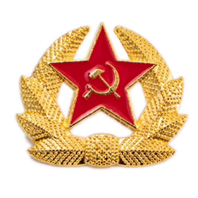 复古苏联勋章红色镰刀锤子胸针男女ins潮共产主义cccp徽章胸章潮