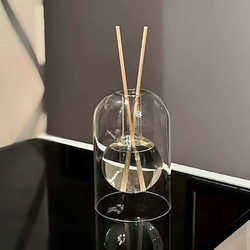 Creative Flameless Aroma Diffuser Bottle ins Japanese-Style Muji Home Decor Small Town Yixiang Desktop Essential Oil Diffuser Ornament Decoration