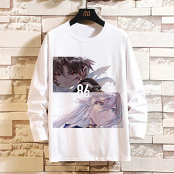 Long-Sleeved T-Shirt 86 Non-Existent War Zone Anime Merchandise Unisex Two-Dimensional Round Neck Shinye Lena Autumn/Winter Clothing