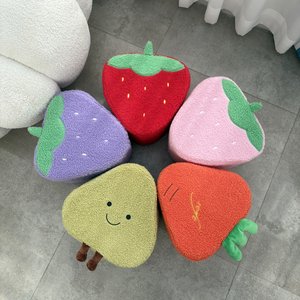 
Handmade transformation of children's creative simple stool, stool coat, cute fruit milk powder can set, 3 milk powder buckets