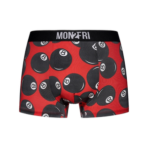 Mon2fri men's underwear red hole in eight pattern creative boxer pants China-Chic send male boyfriend couple