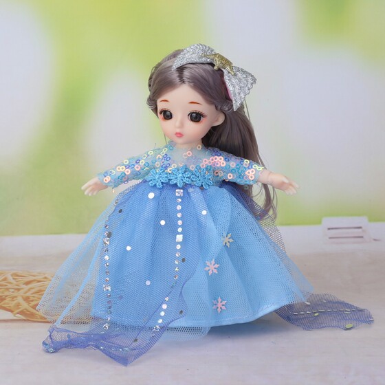 Doll set 16 cm 17 exquisite simulation toys wedding dress clothes skirt, cloth girl gift children