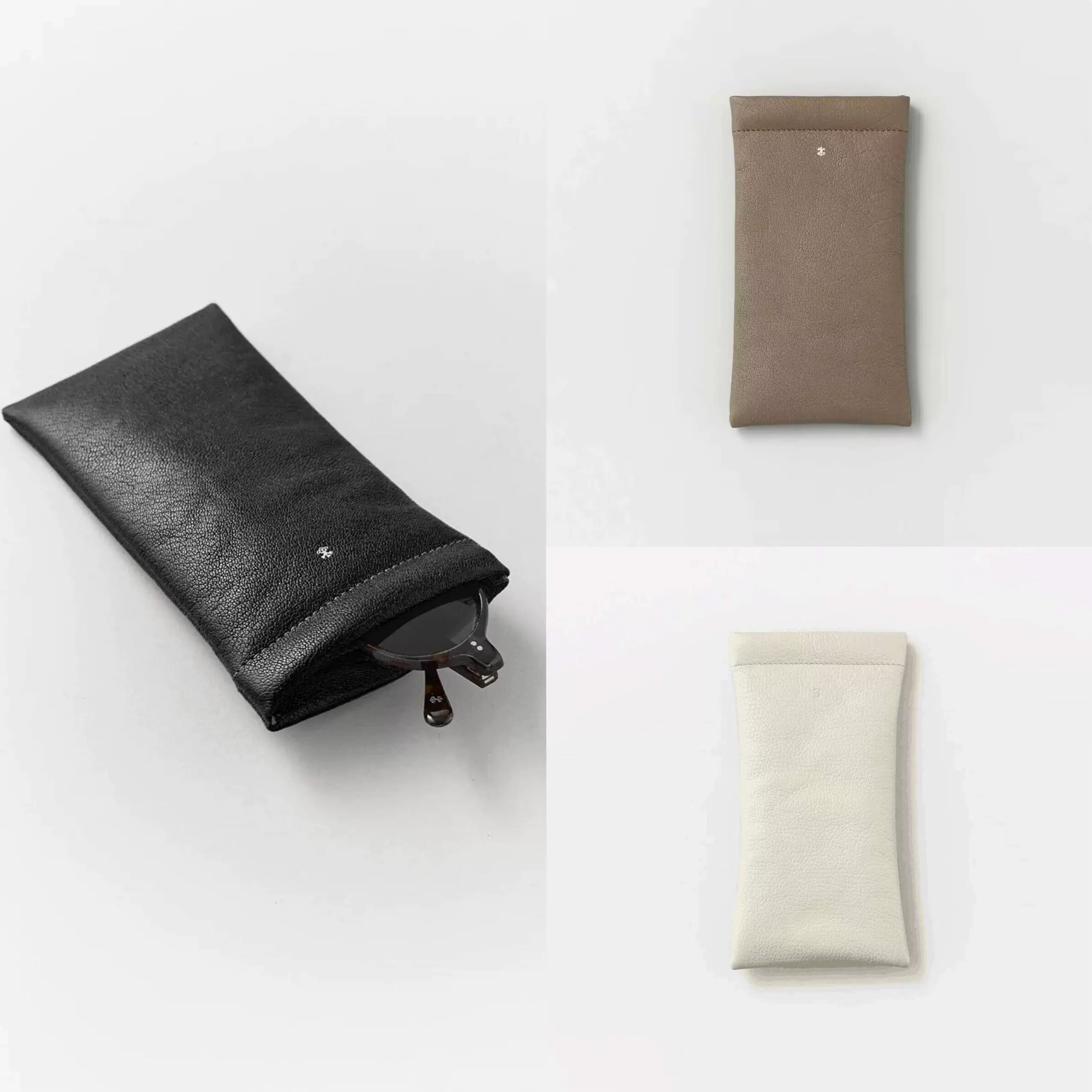 ARTS&SCIENCE Flat glasses case メガネケース 黒 【公式通販】