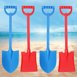 Children's beach shovel digs sand, shovel toy, baby girl rushing to play sand barrel tool set large
