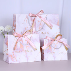 High-End Handbag, Luxurious Birthday Gift, Small Gift Bag, Candy Favor Bag, Thickened and Enlarged Paper Bag ins