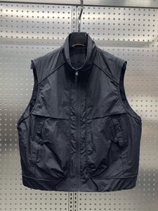 秋季新款工装立领马甲男潮牌宽松纯色休闲坎肩背心男立领无袖外套