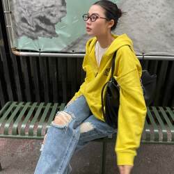 Symocolor Trendy Brand Basic Cardigan Hooded Sweatshirt 2025 Spring and Autumn Unisex Jacket Versatile Sports Casual Wear