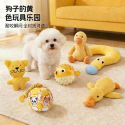 Dog Toy for Teething, Durable and Chewable, Makes Sounds, Self-Entertaining, Boredom-Relief Gadget, Pet Toy for Teddy, Bichon, Small Puppies