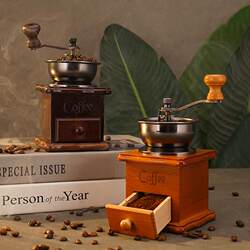 Coffee Machine Model Retro-Style Decorative Items for Bar Counter Corner Arrangement, Shop Soft Furnishings, Vintage-Style Area, Creative