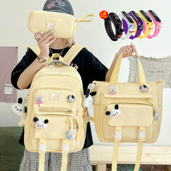 Schoolbags for Girls Primary School Students 3-6 Sixth Grade Backpacks Lightweight Large Capacity College Students Junior High School Students High School Backpacks