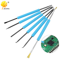 Repair and Soldering Auxiliary Tools, 6-Piece Soldering Auxiliary Tool Set, Pcb Desoldering, Circuit Board Soldering Kit
