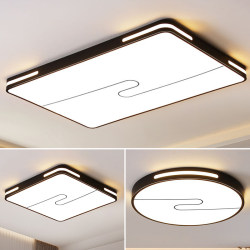 Zhongshan Lighting Full-Spectrum Living Room Lamp 2026 New Model Ceiling Lamp Main Lamp Collection Modern Simple and Elegant Bedroom Lamp