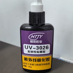 Uv Shadowless Adhesive Tempered Glass Coffee Table Metal Crystal Decorative Chandelier Glass Trophy Uv Curing Glue