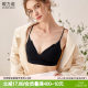 Cross-beautiful vest underwear for women in summer thin style without steel ring adjustment type gathering thin shoulder straps large breasts and small bra
