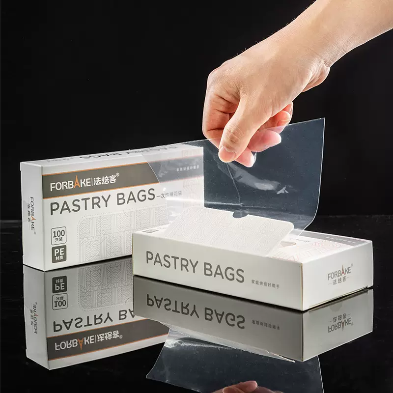 一次性裱花袋法焙客透明挤花袋曲奇溶豆奶油挤