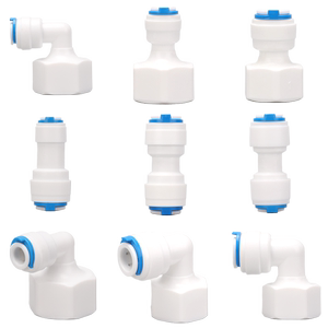 Water purifier filter rotor parts accessories Daquan three -way connection 4 points to 2 PE tube connection household water faucet conversion
