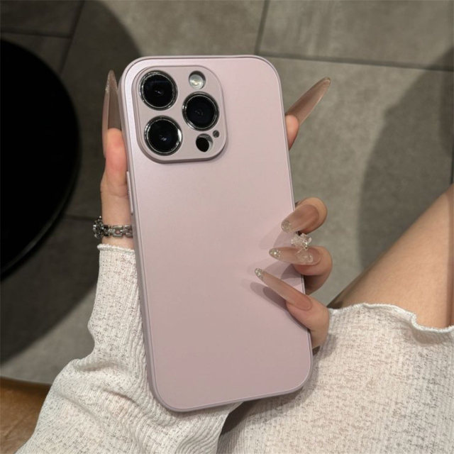 
New high-end AG matte all-inclusive suitable for iPhone16 promax phone case high-value Apple 15 anti-fall 13 protective case 12 simple 11 women 17 promax anti-fingerprint 14 men's model