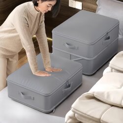 Quilt Storage Bag, Organizer Bag, Clothing Storage Bag, Special for Storing Quilts, down Jackets, Clothes, Silk Quilts, Large Capacity Compression Bag