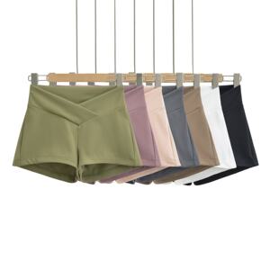 
Keyu Kega 2025 summer new style of pregnant women yoga shorts pants for women low waist belly lifting buttocks leggings exercise