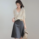 
This year's popular skirt for women's 2025 summer new slim skirt French mid-skirt high-waisted versatile suit skirt