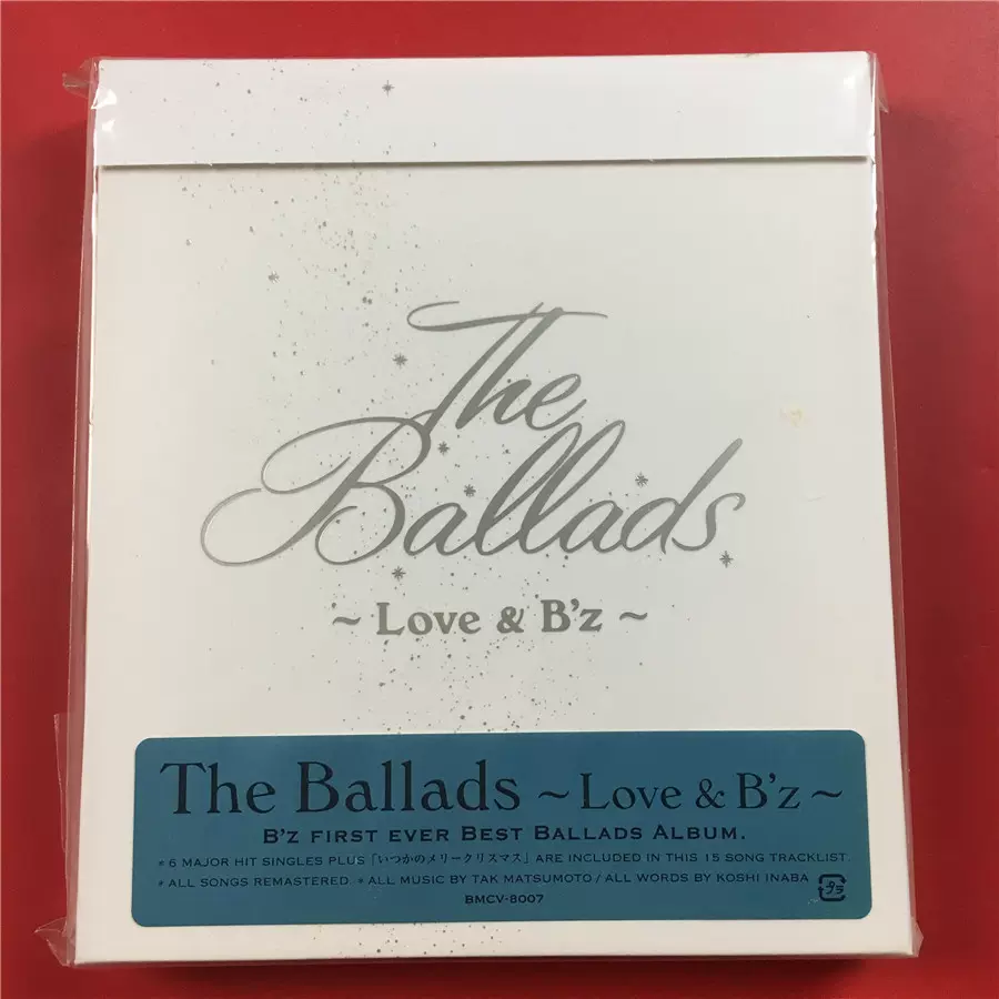 日The Ballads Love & B'z 未拆b8674-Taobao