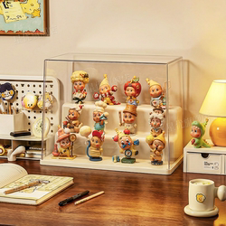 Blind Box Storage Display Stand Transparent Acrylic Figure Display Cabinet Starman Creative Pop Mart Storage Box