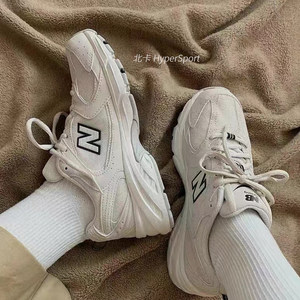 
NewBalance 530 series moonlight beige D wide men and women same low top sports running shoes MR530SH