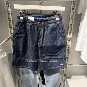 
Lee genuine 2025 men's embroidered logo original color denim casual shorts LMB251908206035-898L00