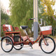 Double tricycle, adult and elderly bicycle, rickshaw, elderly scooter, pick-up and drop-off children, exercise bike